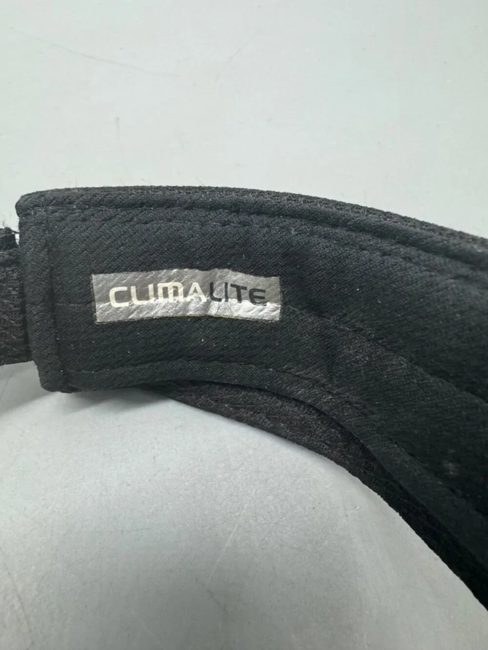Adidas Black Climalite Sports Visor Cap Made In China Adjustable Polyester READ